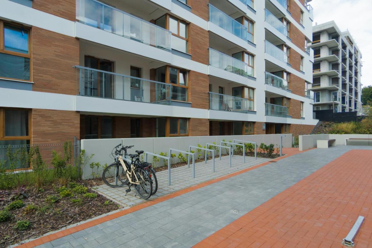 Bright & Stylish Apartment With Balcony 1,5 Km To Gdansk Main City By Noclegi Renters Eksteriør bilde
