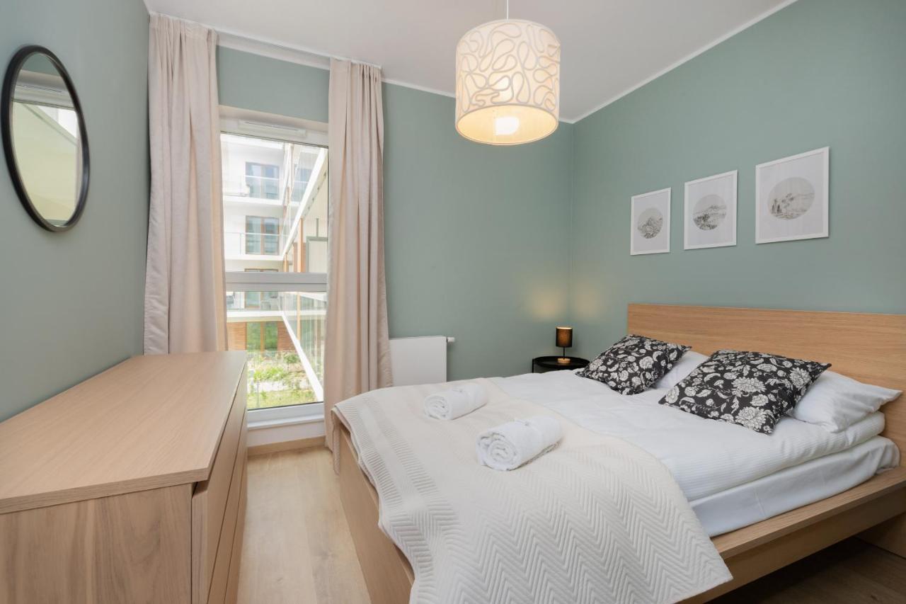 Bright & Stylish Apartment With Balcony 1,5 Km To Gdansk Main City By Noclegi Renters Eksteriør bilde
