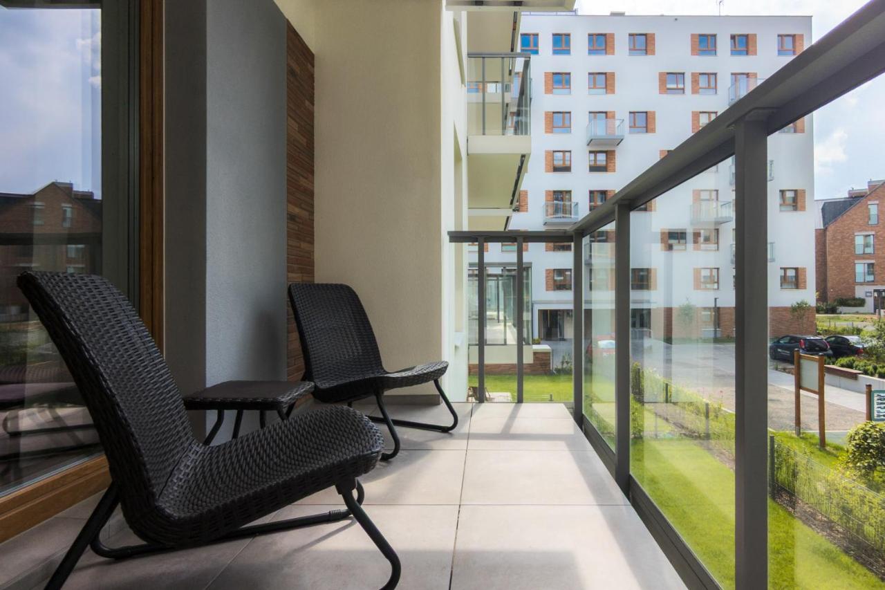 Bright & Stylish Apartment With Balcony 1,5 Km To Gdansk Main City By Noclegi Renters Eksteriør bilde
